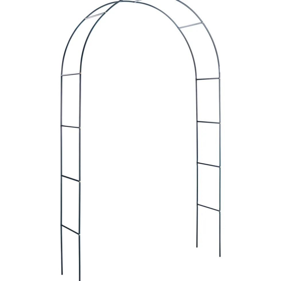 Rosenbogen 240x140x38 cm aus Metall