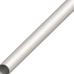 Rundrohr Stahl kaltgewalzt 1000 x 12 x 1 mm grau