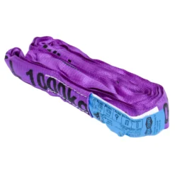Rundschlinge 1,5m violett 1000kg Hebegurt Hebeband Hebeschlinge Bandschlinge