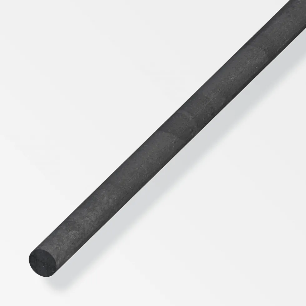 Rundstange 6 mm aus Stahl, warmgewalzt