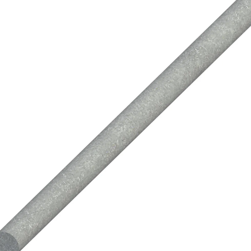 Rundstange Stahl gezogen 1000 x 5 mm grau