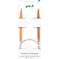 Rundstricknadel Deluxe Bambus 9,00 mm 80 cm