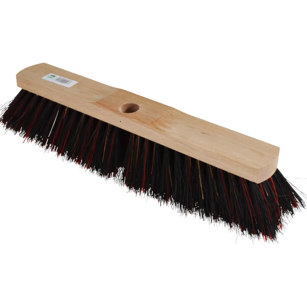 Saalbesen 40cm Arenga/Elaston mit Stiel