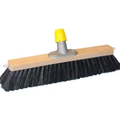 Saalbesen 40 cm mit schwarzen Mischborsten