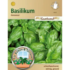 Saatband Basilikum ca. 2 laufende Meter
