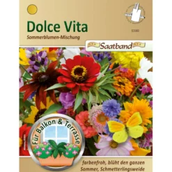 Saatband Blumenmix Dolce Vita ca. 2 laufende Meter