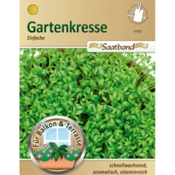 Saatband einfache Gartenkresse ca. 2 laufende Meter