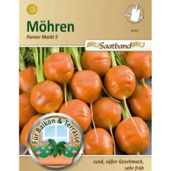 Saatband Möhren Pariser Markt ca. 2 laufende Meter