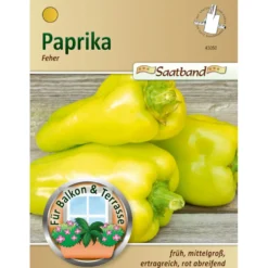 Saatband Paprika Feher ca. 2 laufende Meter