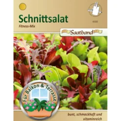 Saatband Schnittsalat-Mix ca. 2 laufende Meter