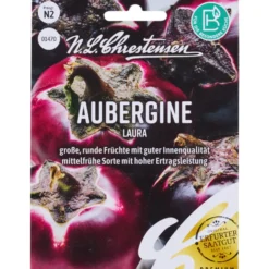 Saatgut Aubergine Laura