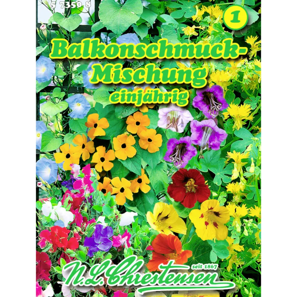 Saatgut Balkonschmuck-Mix ca. 20 Pflanzen
