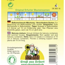 Saatgut Balkonschmuck-Mix ca. 20 Pflanzen