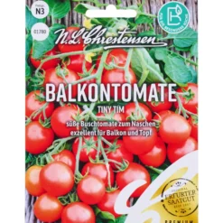 Saatgut Balkontomate Tiny Tim für ca. 30 Pflanzen