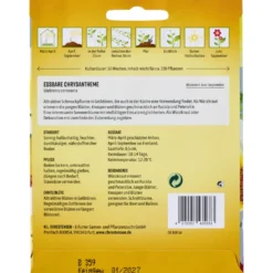Saatgut Essbare Chrysantheme