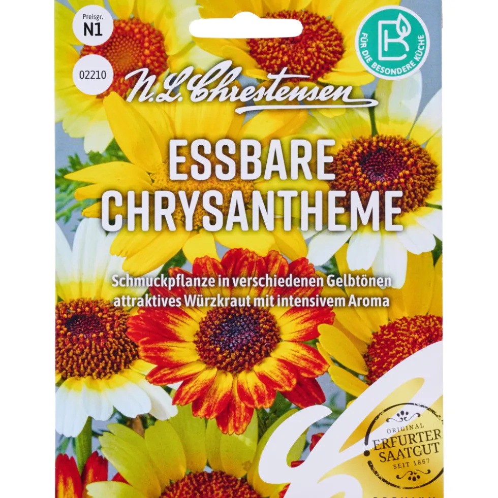 Saatgut Essbare Chrysantheme