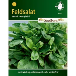 Saatgut Feldsalat ca. 2 Meter Saatband