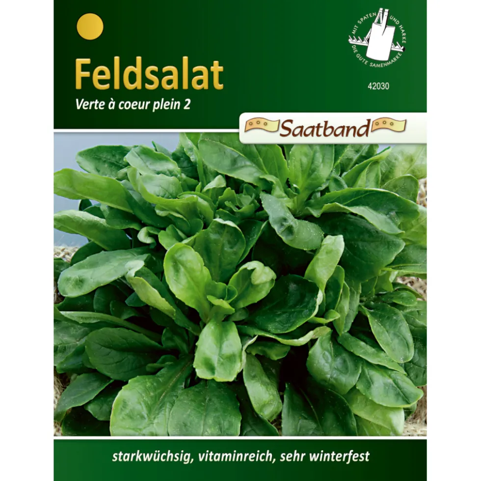 Saatgut Feldsalat ca. 2 Meter Saatband