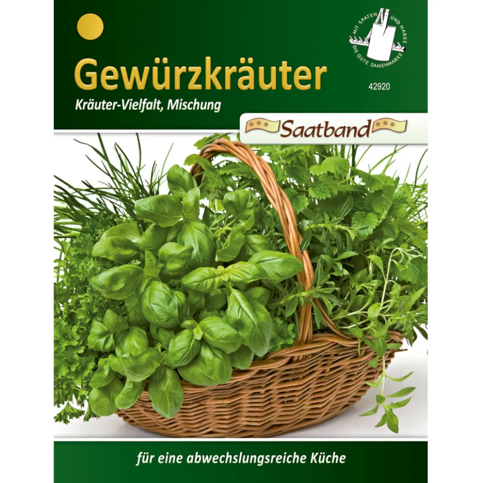 Saatgut Gewürzkräuter ca. 2 Meter Saatband
