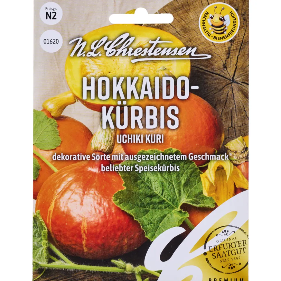 Saatgut Hokkaido Kürbis Uchiki Kuri