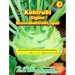 Saatgut Kohlrabi Giant weiß ca. 60 Pflanzen
