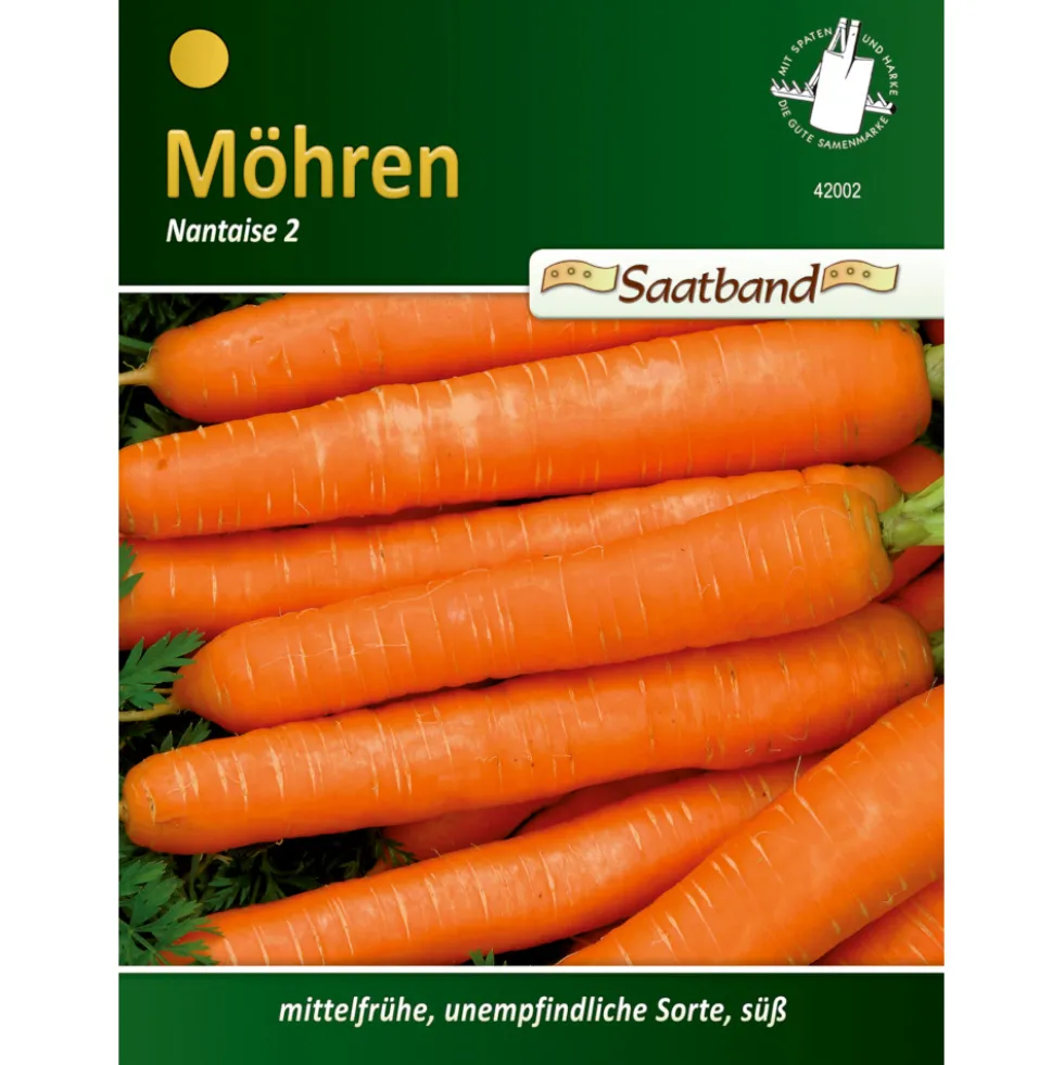 Saatgut Möhren Nantaise 2 Meter Saatband