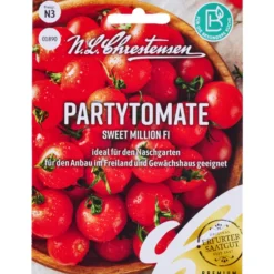Saatgut Partytomate Sweet Million F1 für ca. 15 Pflanzen