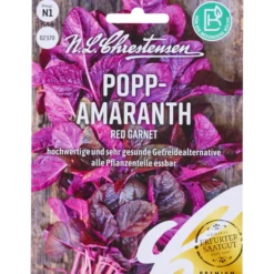 Saatgut Popp Amaranth Red Garnet