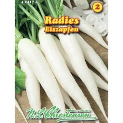 Saatgut Radieschen Eiszapfen ca. 6-8 laufende Meter