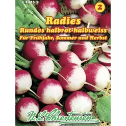 Saatgut Radieschen Rundes ca. 6-8 laufende Meter