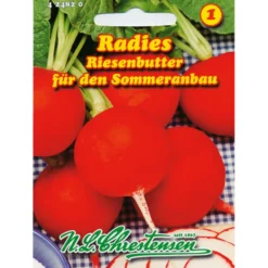 Saatgut Radies Riesenbutter ca. 6-8 lfd. Meter