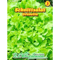 Saatgut Schnittsalat Grünetta ca. 8-10 laufende Meter