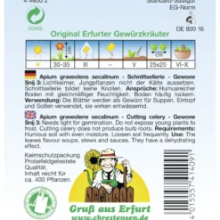 Saatgut Schnittsellerie ca. 400 Pflanzen