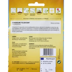 Saatgut Sonnenblume Yellow Giant