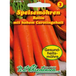 Saatgut Speisemöhre Rotin ca. 12-15 laufende Meter
