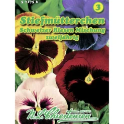 Saatgut Stiefmütterchen Mix ca. 80 Pflanzen