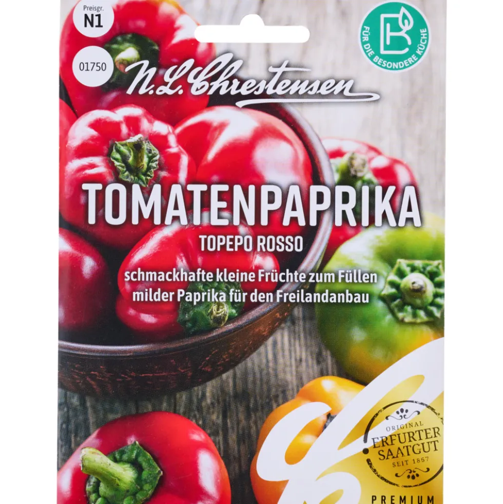 Saatgut Tomatenpaprika Topepo rosso