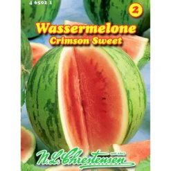 Saatgut Wassermelone Crimson Sweet ca. 5 Pflanzen