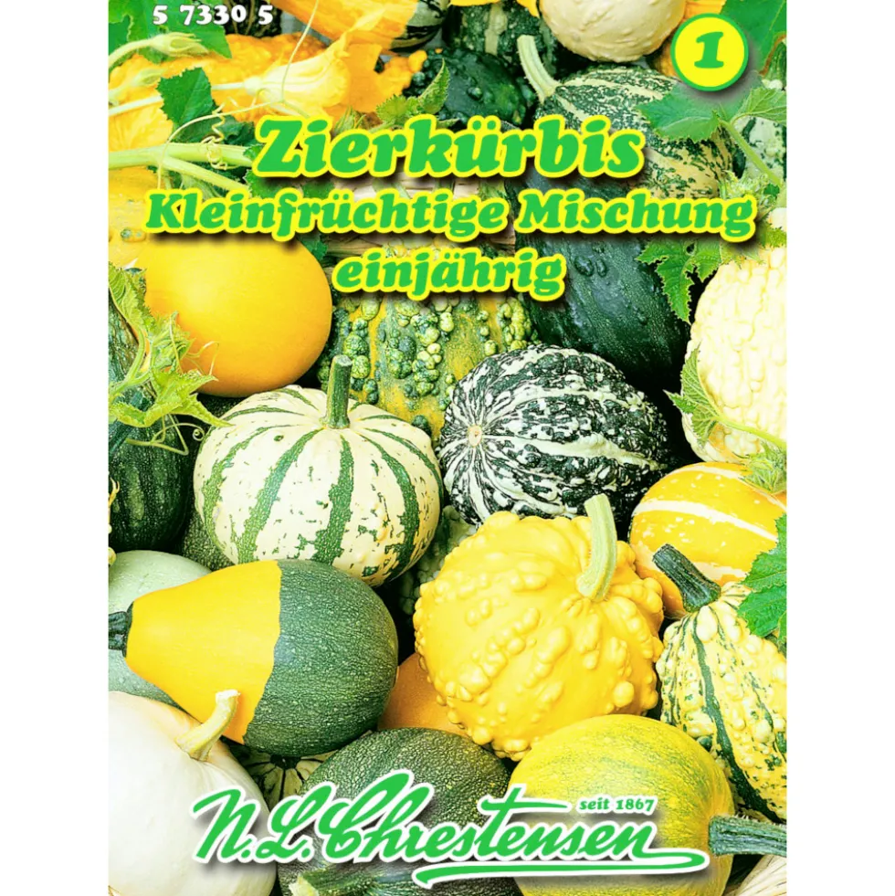 Saatgut Zierkürbis Mix ca. 20 Pflanzen