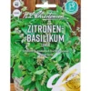 Saatgut Zitronen Basilikum Lemon