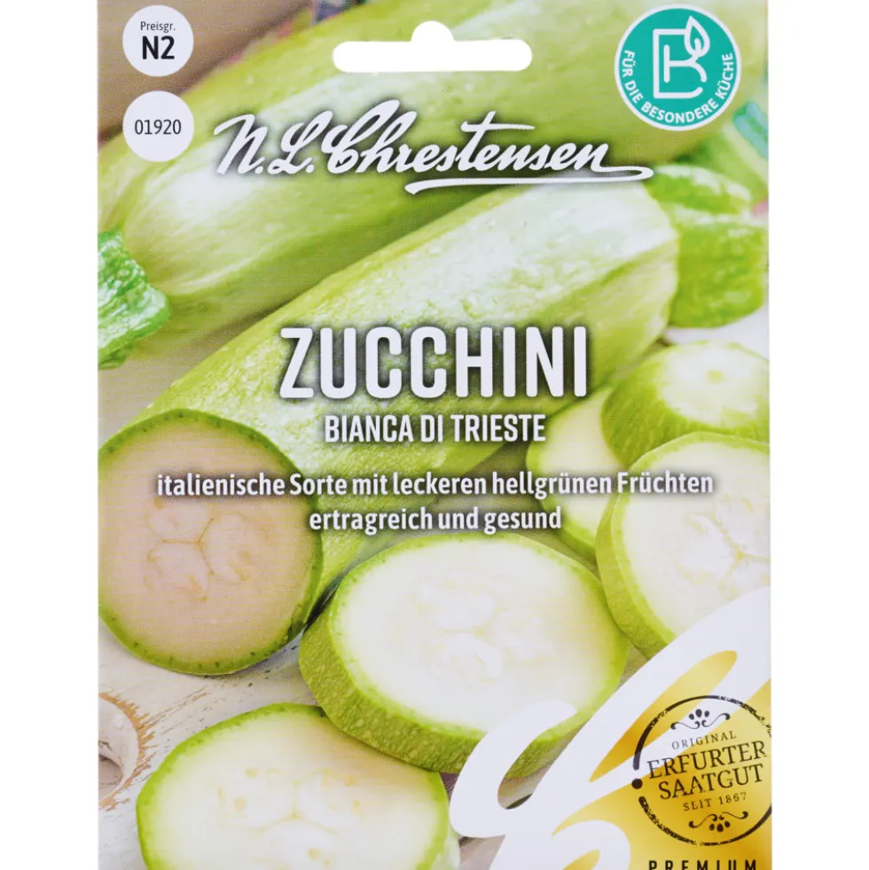 Saatgut Zucchini Bianca di Trieste