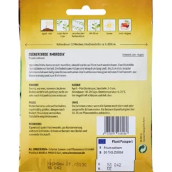 Saatgut Zuckererbse Ambrosia