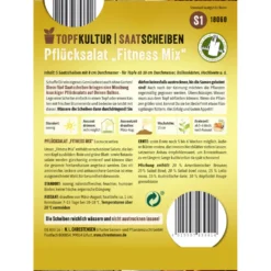 Saatscheiben Pflücksalat „Fitness-Mix“ 5 Scheiben