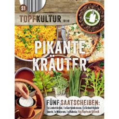 Saatscheiben pikanter Kräuter-Mix 5 Scheiben