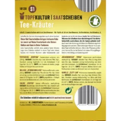 Saatscheiben Tee-Kräuter-Mix 5 Scheiben