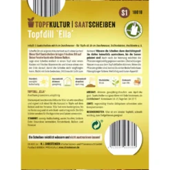 Saatscheiben Topfdill Ella 5 Scheiben
