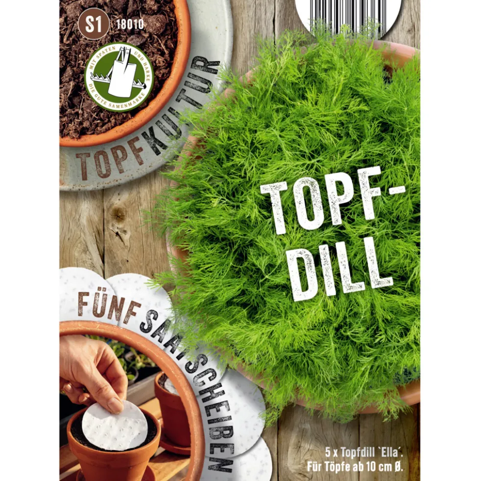 Saatscheiben Topfdill Ella 5 Scheiben