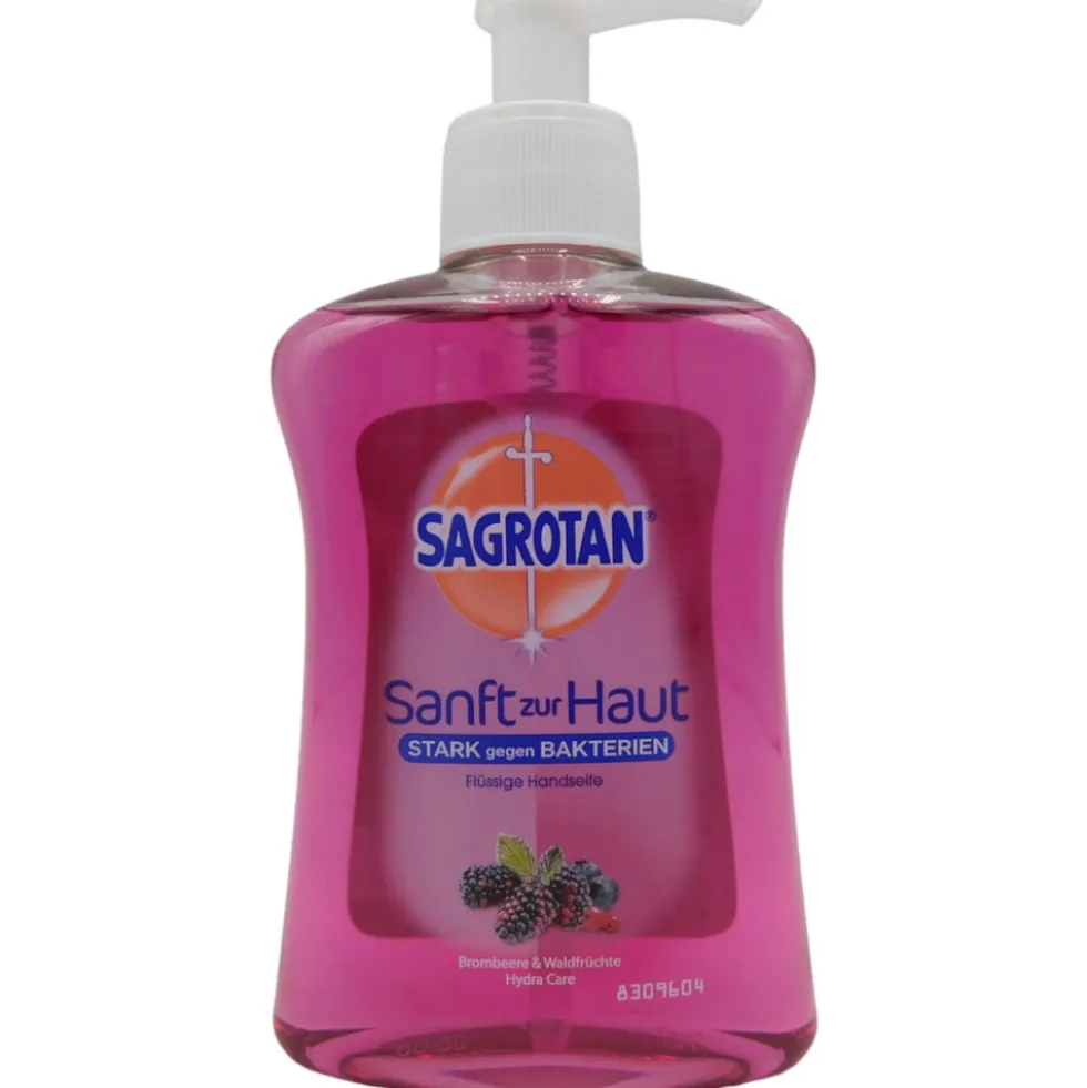 Sagrotan Flüssigseife Brombeere & Waldfrüchte Spender 250 ml