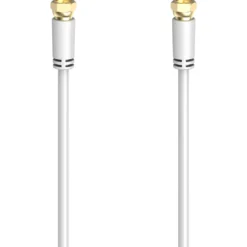 SAT-Anschlusskabel 100 dB, 1,5 m, weiß