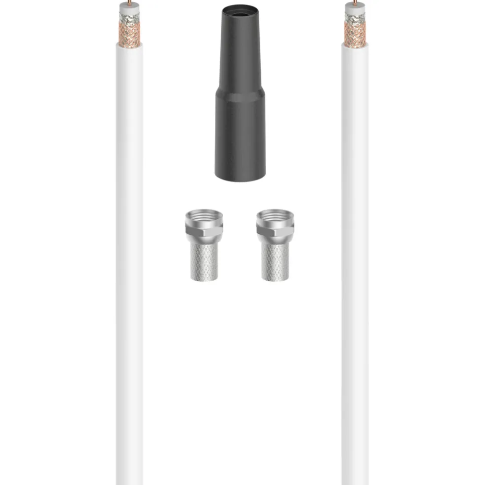 SAT-Anschluss-Kit "Digital" 90dB 10m